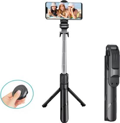 XT02 Wireless Bluetooth Tripod Mobile Phone Selfie Stick
