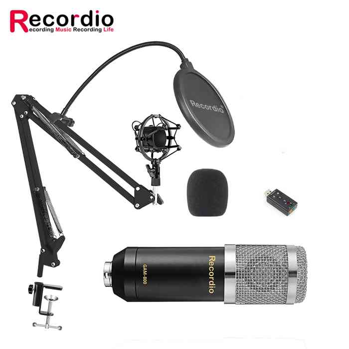 GAM-800 Professional Condenser Microphone BM-800 Studio Sound Recording Microphone