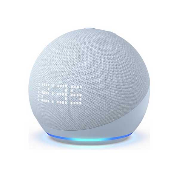 Amazon Echo Dot 5th Gen Smart Speaker with Clock