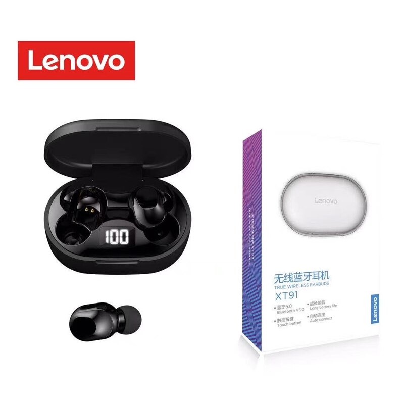 Lenovo XT91 TWS Wireless Earphones White